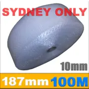 SYDNEY ONLY! 187mm x 100M Meter Bubble Wrap Roll 10mm Bubblewrap Perforated