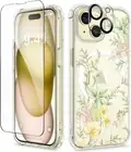 GVIEWIN 3 in 1 Designed for iPhone 15 Plus Case 6.7 Inch, with Screen Protector