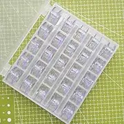 YICBOR 25pcs/Box Plastic Bobbins for Pfaff Expression and Creative,Performance Sewing Machine
