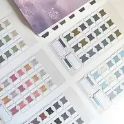 Pack of 6 Monthly Tabs Monthly Calendar Stickers for Planner Journal and Notebook Organizations (A6)