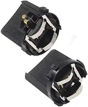 PA Products 2pcs Headlight Bulb Holder Adapter Sockets, for VW, for Golf, MK6 2009-12 H7 5K0941109 Car Headlight Bulb Socket Adapter