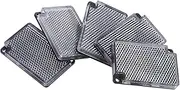 Angoily 5pcs Reflector for Photoelectric Systems Retro Reflective Panel for Building Construction Sites Vehicle Security Outdoor Alarm Systems