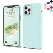 Funda Protector Cover Funda Para De Iphone 12 Pro Max Case Silicon Suave Geeen