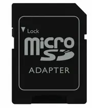 SanDisk MICRO SD Adapter Universal MicroSD to SD Memory Card Adapter Black