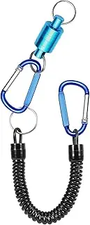 Fly Fishing Magnetic Net Release Holder Fishing Lanyard Magnetic Keeper Magnet Clip Landing Net Connector