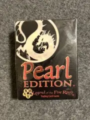 L5R Pearl Edition Dragon Clan Stronghold Starter Set Sealed Box 1999 CCG Cards