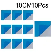 Square Mirror Glass Tile Wall Stickers Decal Mosaic Home Decor (Pack of 10)
