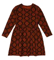 Mini Rodini Snake-print dress