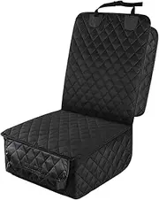 Car Pet Seat Cover, Waterproof Dog Auto Seat Cover, Scratchproof, Easy-To-Clean, Non-Slip Breathable Mat, Front Seats UnivE-rsal Fit Pet Protector Pad For Car Trucks & SUVs Leather & Fabric Seats