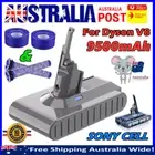9500mAh Sony Cell Battery For Dyson V8 SV10 Absolute Animal 215867-03 &2x Filter