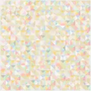SHABBY CHICK - 110" x 110" - Pastel Pre-cut Patchwork Quilt Kit by Quilt-Addicts