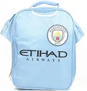 Manchester City FC Official Football Kit Lunch Bag (UK Size: One Size) (Light Blue)