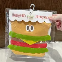 在飛比找蝦皮購物優惠-現貨｜日本限定 聖誕節裝扮 漢堡 Baby Bib 圍兜