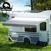 12Ft Caravan Awning RV Replacement Fabric Roll Out Shading 3.40X2.42M