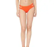 Seafolly Fastlane Active Split Band Hipster Bottoms (Tangelo) Swimwear 8 00536