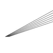10Pcs Carbon Fiber Rod 1.5mm x 500mm for RC Plane Kite Wing Tube Quadcopter Arm