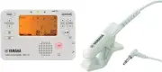 Yamaha TDM-710IV Tuner Metronome Ivory & Contact Microphone TM-40IV