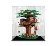 Acrylic Display Case for LEGO 21318 Ideas Tree House Figure Storage Box Dust Proof Glue Free