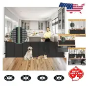 Space-Saving 200" Retractable Baby Gate with Anti-Climbing Mesh - safe for Pets