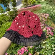 Fruit Cherry Bucket Hats -Two Side Reversible Hat Summer Fashion Panama Headwear