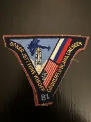 NASA Space Shuttle Atlantis, Mission STS-81 Astronauts Embroidered Patch 1997!