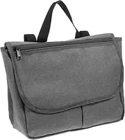 Wheelchair Side Bag with Strap Multi Functional Storage Pouch for Durable Polyester Armrest Accessory Capacity for Everyday Essentials Grey