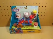 Dino Ranch Jon & Blitz's Chariot Figures Playset Toy Pull Back & Go Action NEW