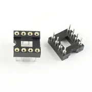 15Pcs 8 Pin Round DIP IC Sockets Adaptor Narrow