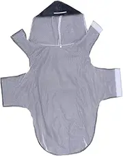 Dog Accessory Weatherproof Jacket Reflective Pet Raincoat Medium to Large for Rainy Days