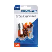 ENDURALIGHT Automotive Globes - Amber Indicator 12V, 21W, BA15S