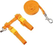 2Pcs Portable Pet Chest Strap Harness for Small Pets Traction Rope for Rabbits Guinea Pigs and Other Small Animals Pet Supplies