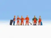 City Cleaning (6) HO/OO gauge figures Noch 15029