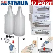 200 Replacement Ear Thermometer Cover Caps For Braun Thermoscan Caps Lens Filter