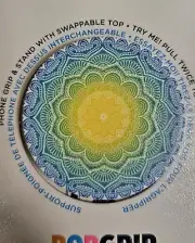PopSockets Phone Grip Stand Sunshine Mandala POPGRIP Popsocket