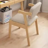 在飛比找momo購物網優惠-【靚白家居】實木 Z 型椅 S312(椅子 書桌椅 餐椅 木