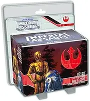 Fantasy Flight Games SWI12 Star Wars R2-D2 and C-3PO Ally Pack Board Game