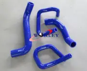 Silicone Radiator Hose For Ford Territory SX SY 4.0 6Cyl BARRA 190 2004-2011 BLU (for: Ford)