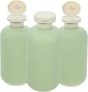 ERINGOGO 300ml Refillable Shower Gel Bottles Shampoo Refillable Bottles Travel Bottles for Toiletries 3 Pack
