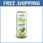 Pure 100% Soursop Juice, No Added Sugar - 24-Pack of Refreshing Energy