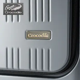 【Crocodile】鱷魚 24吋日系煞車輪 行李箱/旅行箱(黑色-08424) 【威奇包仔通】