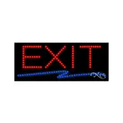 NEW “EXIT" UNDERLINE 27x11 SOLID & ANIMATED LED SIGN w/CUSTOM OPTIONS 20236