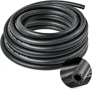Lainballow 20 Ft Fuel Line Hose, 1/2" ID x 3/4" OD NBR Rubber Hose, High Pressure 300 PSI Boat Fuel Tube for Motorcycles, Marine Boat Outboard, Automotive Fuel Systems Engines