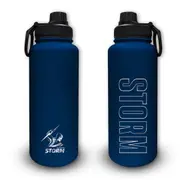 Melbourne Storm NRL Stainless Steel Double Walled Large Drink Bottle