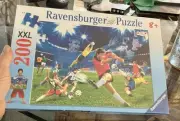 New Unopened Ravensburger "Soccer Action" Football 200XXL Piece Jigsaw Puzzle