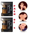 Emirates Kuwati oud 6 ML Roll on Premium Attar Perfumes For Men and Women 2-pack