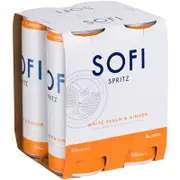 [Sofi Spritz] Sofi Spritz White Peach & Ginger Can 250mL
