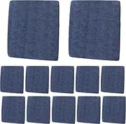 12Pcs Waterproof Patio Sofa Cushion Covers Outdoor Cushion Cover Replacement Stretch Patio Sofa Seat Cushion Slipcover Furniture Protector for Patio, Garden Sofa Outdoor Chair 06 Cover Only