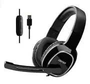 New - Edifier K815 Stereo USB Computer Headset Gaming Headphones w/ Microphone