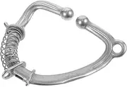 Kisangel Stainless Steel Bull Nose Pliers Livestock Nose Ring Tool for Cattle Cow Spring Design Easy Install