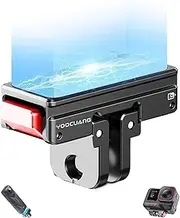 Magnetic Base for Insta.360 X5/ Ace Series Action Camera Accessory, with 1/4 Thread Interface, Magnetic Quick Release Adapter Tripod Mount for Vlogging & Travel (Adapter)